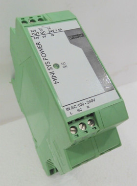 MINI-SYS-PS-100-240AC/24DC/1.5, PHOENIX CONTACT