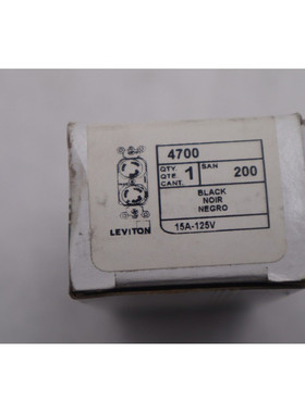 全新 开箱 Leviton 4700 插座库存 K-3375