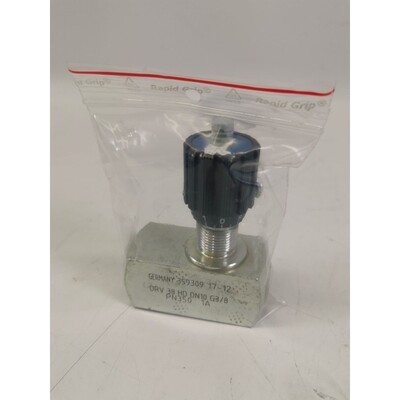 Drosselrückschlagventil PN 350 DRV 38HD DN10 G3/8 NEU