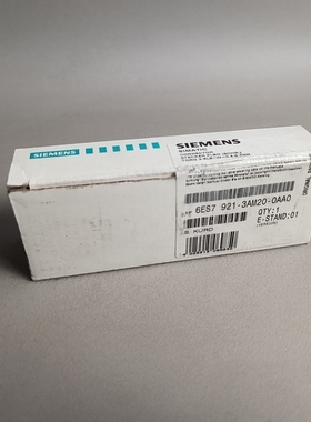 Siemens 6ES7 921-3AM20-0AA0 NEU OVP Siegel offen