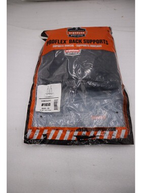 批量 6 件 Ergodyne 2XL 黑色 Proflex 后背支撑 1650 库存 H325