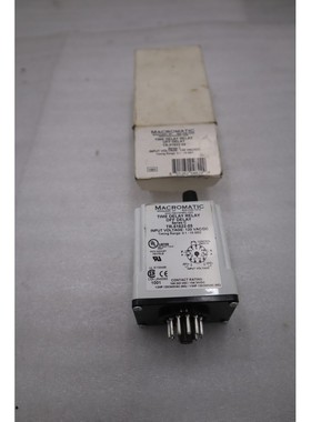 MACROMATIC TR-51622-05 120VAC/DC 10A 0.1-10S - 全新带盒 - 现