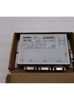 JETTER JM-108 REV 02A PART NO 10000749 Servo Drive STOCK H64