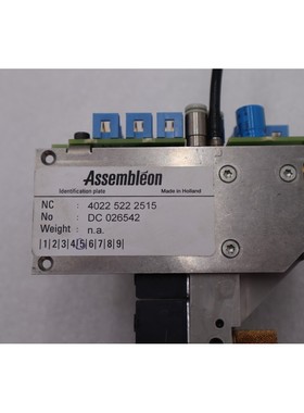 Assembleon Plate 4022 522 2515 DC 026542 工艺组件全新 #K-187