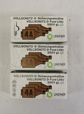 LINDER 597.0047 4A/500V Schmelzsicherung D-Fuse 16 245 04 15