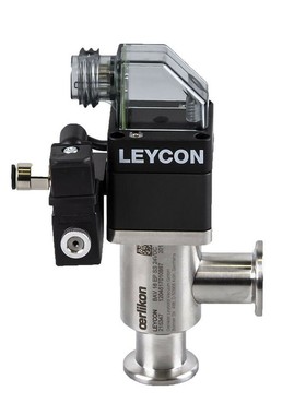 OERLIKON LEYCON BAV 16 EP SS 24VDC 24V DC ISO-KF Eckventil 2