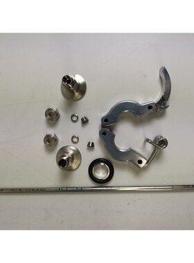 SWAGELOK + Spannring DN10-16KF + Vakuum O Ring Dichtung mit