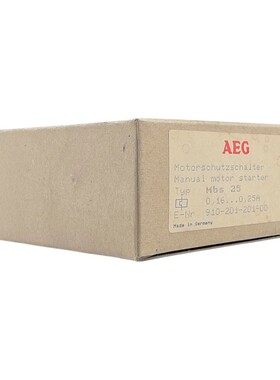 AEG MBS25 ID 910-201-201-00 MOTORSCHUTZSCHALTER