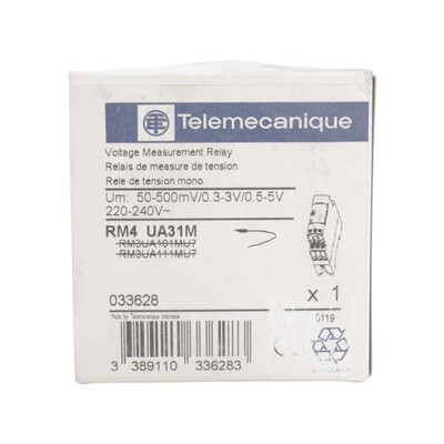 TELEMECANIQUE RM4UA31M ID 033628 SPANNUNGSW?CHTER