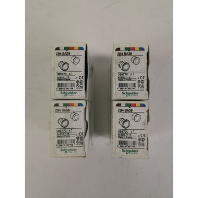 SCHNEIDER ELECTRIC 088770/ ZB4 BA38 Drucktaster Grün 4er Pa