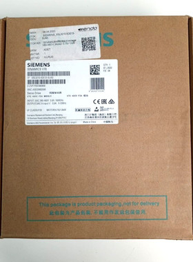西门子 6SL3210-5DE13-5UA0 伺服驱动器 V70 全新。 orginal 密封