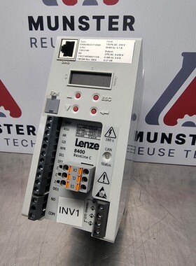 Lenze 8400 基线 C 变频器 | E84AVBCE3712SX0 | 0.37kW | 1 ~ 至