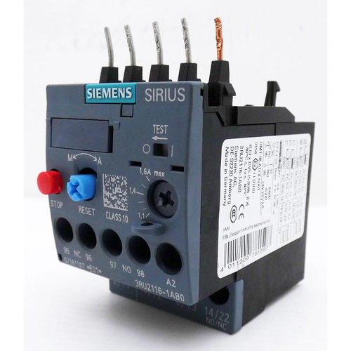 Siemens Sirius 3RU2116-1AB0 E-Stand: 01 überlastrelais -use
