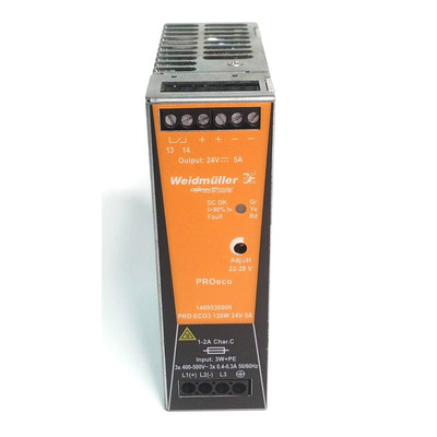 Weidmüller PRO ECO3 120W 24V 5A 1469530000 | 电源