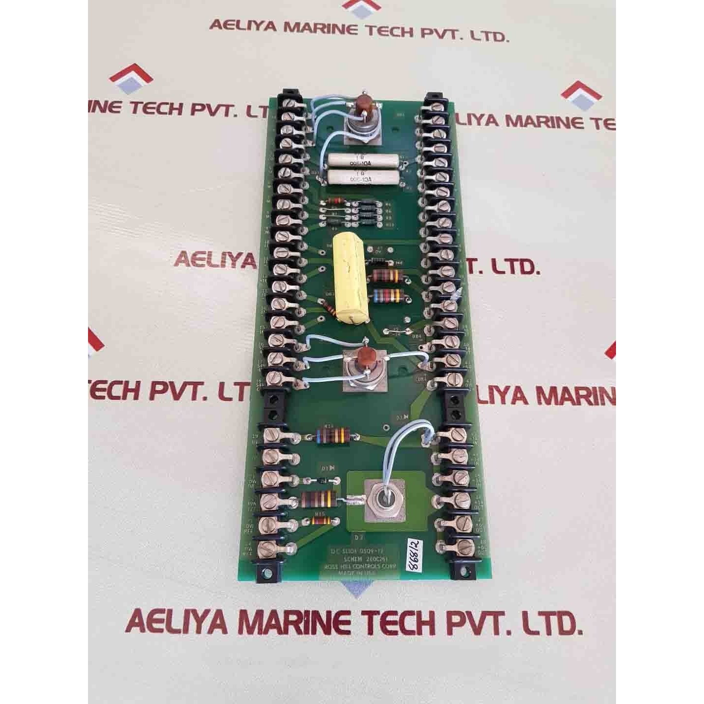 ROSS HILL 0509-12 PC-DC SLIDE SCHEM 200C261