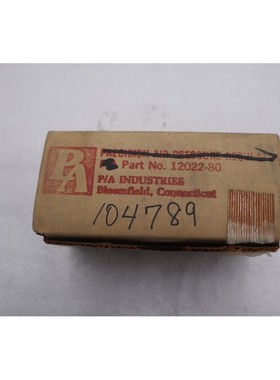 全新带盒 P/A 工业压力调节器 12022-80 库存 K-3537