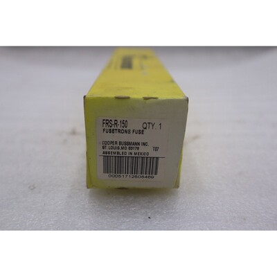 全新 FUSTRON BUSSMAN 150A 双元件延迟 FRS-R-150 熔断器 STK K-