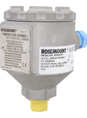 ROSEMOUNT 644HAI1R3Q4G7 TEMPERATURTRANSMITTER