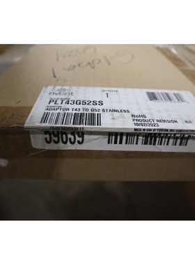 全新 Hoffman Nvent PLT43G52SS 适配器 T43 至 G52 不锈钢库存 G