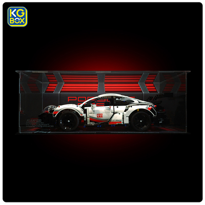 防尘展示KGBOX灯光保时捷911跑车