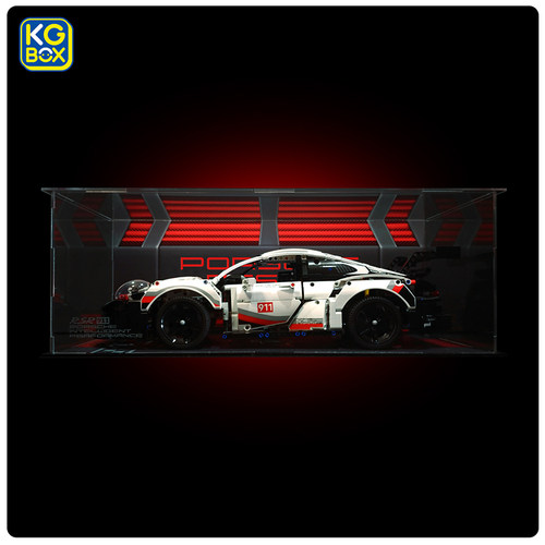 防尘展示KGBOX灯光保时捷911跑车