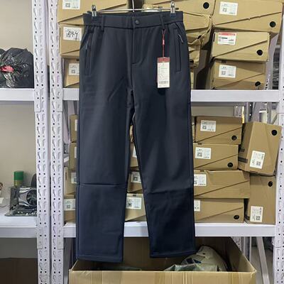 CARAVA喀尔沃男秋冬户外加绒保暖透气弹力城市休闲软壳裤4932929