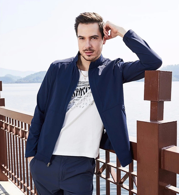 正品CARAVA喀尔沃男春夏商务外套