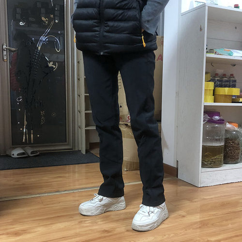 CARAVA喀尔沃女加绒保暖休闲软壳登山裤防风防水修身时尚493652