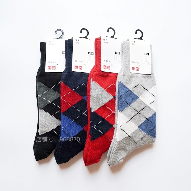 Íà×Ó UNIQLOÓÅÒ¿âÕýÆ·ÄÐʿĦµÇÓ¢Â׸´¹ÅÉðÊ¿Áâ¸ñÈ«ÃÞʱÉÐÖÐͲÍà