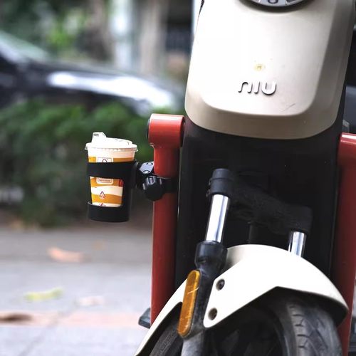 适用小牛U2 U3 UMAX U+侧杆用水杯架夹式奶茶可乐支架奇迹牛配件