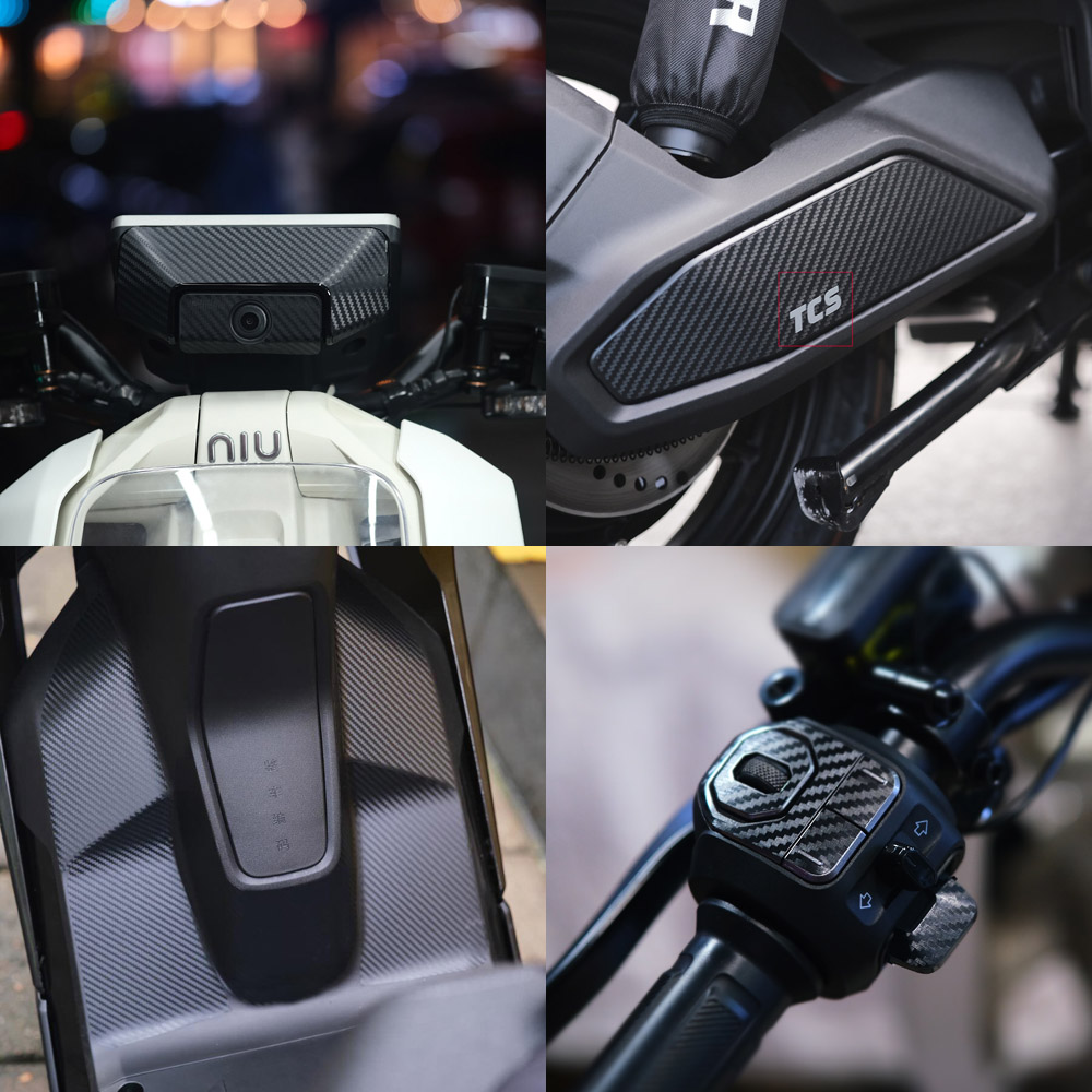 适合小牛nxt2代Ultra版汽车装饰贴/反光贴