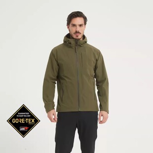 JORDON桥登GORE-TEX防风防雨透气户外通勤连帽GT梅里冲锋衣1019C
