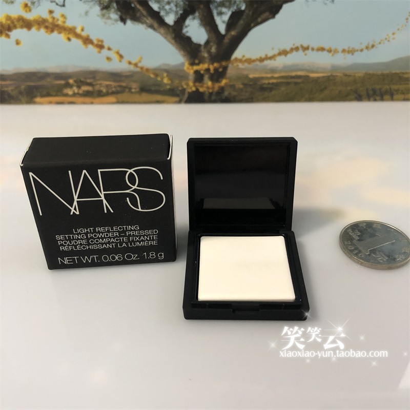 NARS/纳斯蜜粉饼持久定妆1.8g 大白饼 控油持妆轻透遮毛孔 小样 彩妆/香水/美妆工具 粉饼 原图主图