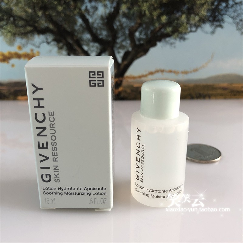纪梵希水漾活源柔肤水15ML 保湿补水舒缓沁活肌肤    爽肤水小样