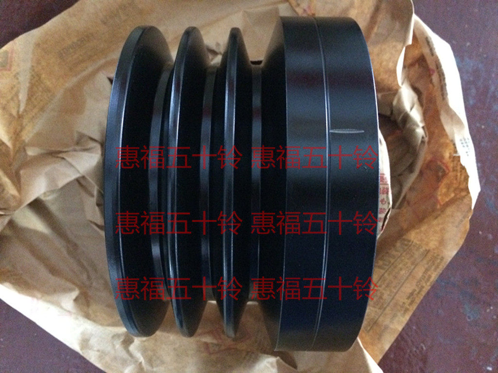 五十铃 曲轴皮带轮 三槽 4BG1 日立住友三一恒天九五 日本原厂