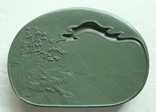 凯利洮砚----水天一色砚  水泉湾矿带黄膘皮料（不包邮）