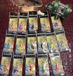 TUTUlure新款鳟鱼猎人系列1.3克 纯铜彩色鳟鱼马口白条亮片路亚饵