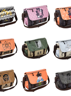 爆款动漫 之刃航海王龙珠东京进击龙猫  挎包单肩包KBFB11