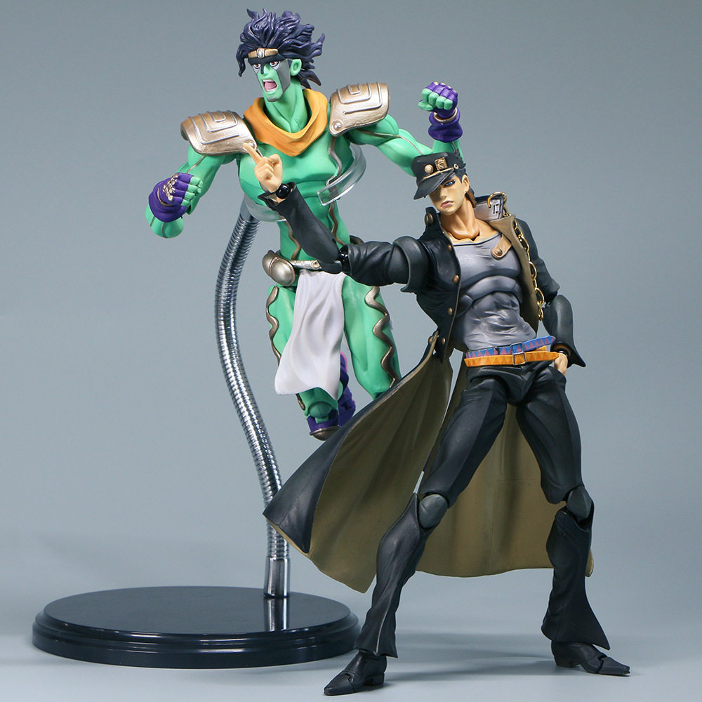 JOJO空条承太郎 白金之星超像可动 手办摆件