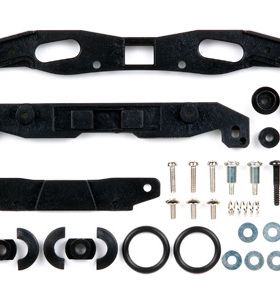 天地模型 田宫 15377  四驱车配件  黑色塑料弹簧龙头