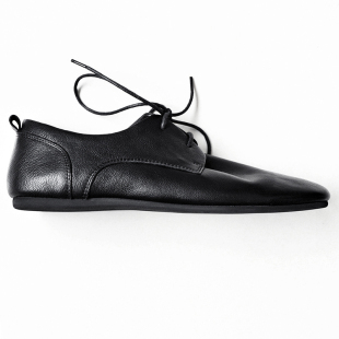 薄底轻盈柔软 头层牛皮 yucoogu®手作 休闲中古小皮鞋 ROW风四季