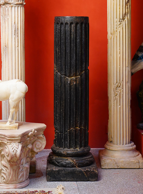 【BENNY本尼家】BN22黑色石头罗马柱