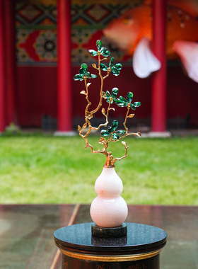 【本尼家】HY38现代轻奢装饰葫芦饰品家居电视柜桌面摆设玄关摆件