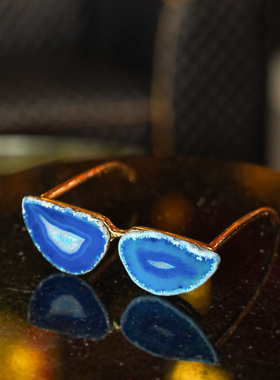 【本尼家】HY43现代轻奢装饰眼镜饰品创意桌面摆设艺术摆件