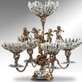 本尼家 DG22装 饰贝壳碟摆件 57CM