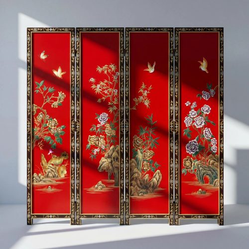 【本尼家】TS841屏风高200*宽50cm*4片
