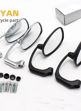 适用小牛电动车复古大视野后视镜游侠棍王摩托车改装通用倒车镜