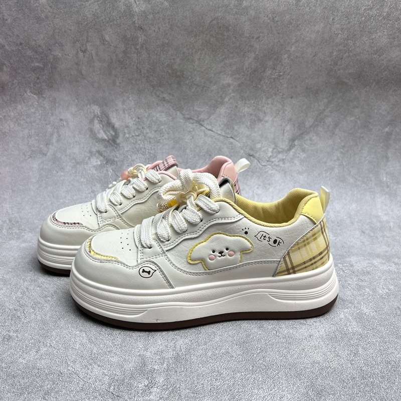 2026春季新款女鞋超纤厚底休闲深口系带舒适百搭软底透气女单鞋,女鞋,深口单鞋,淘宝优惠券,粉丝福利购,淘宝优惠卷