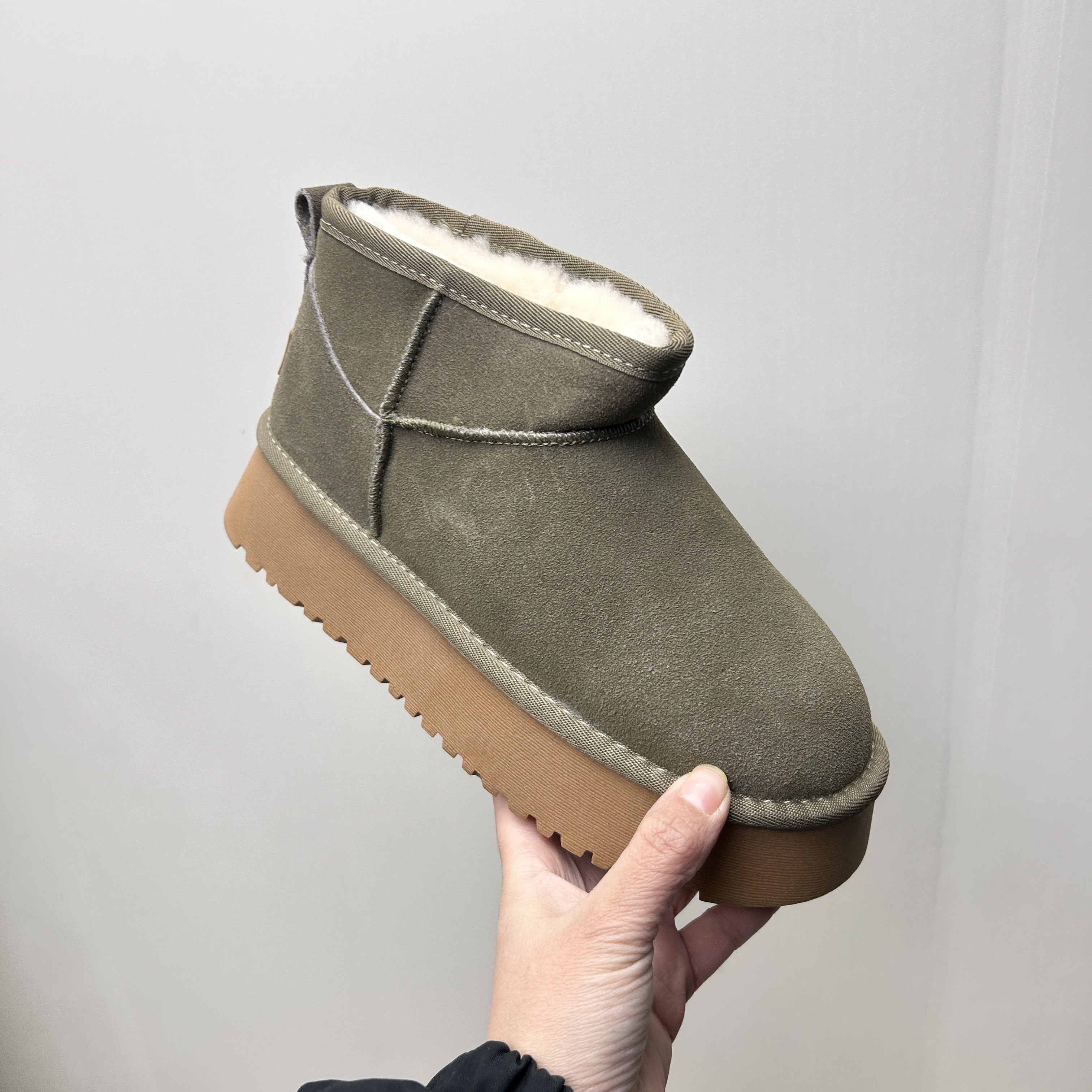 工厂2026处理冬款断码真皮女鞋雪地靴牛皮厚底套脚舒适女短靴3540,女鞋,时尚雪地靴,淘宝优惠券,粉丝福利购,淘宝优惠卷