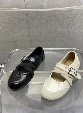 2026春季新款断码超纤女鞋平底休闲圆头浅口舒适套脚女单鞋工厂